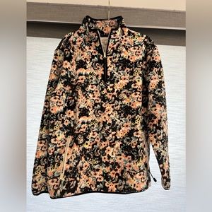 PacSun pullover jacket oversized floral design